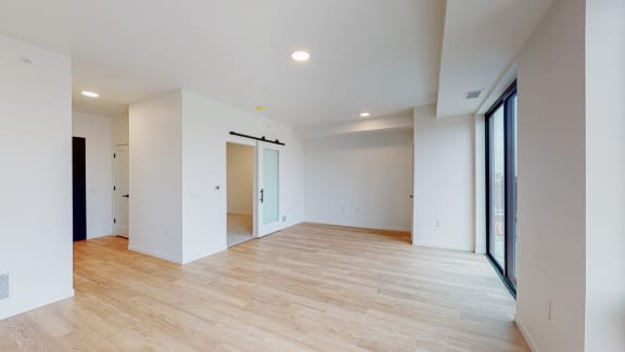 Vacant Living Area at The Mason, St. Paul, MN, 55114