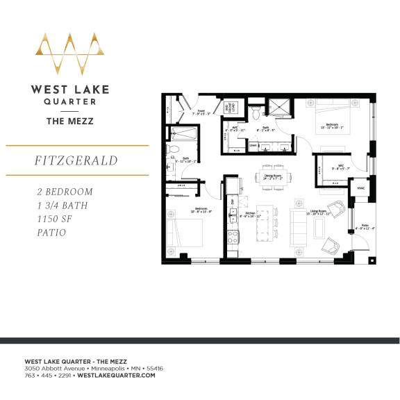 the residences at west lake floor plan