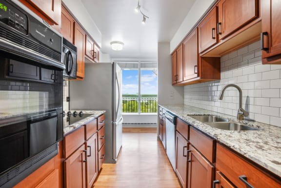 All Electric Kitchen at The Original at West Lake Quarter, Minneapolis, MN, 55416