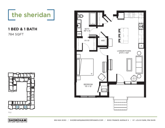 Floor Plan  The Sheridan