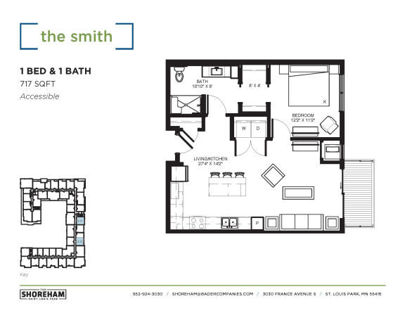 Floor Plan  the floor plan of the smith residence