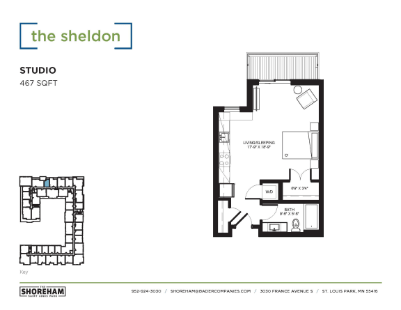Floor Plan  The Sheldon