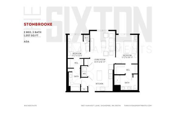 Studio, 1, 2 & 3 Bedroom Apartments in Shakopee, MN | The Sixton
