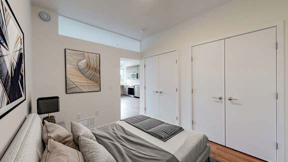 Bedroom With Closets at Tyler Street Stacks, Minneapolis, 55413