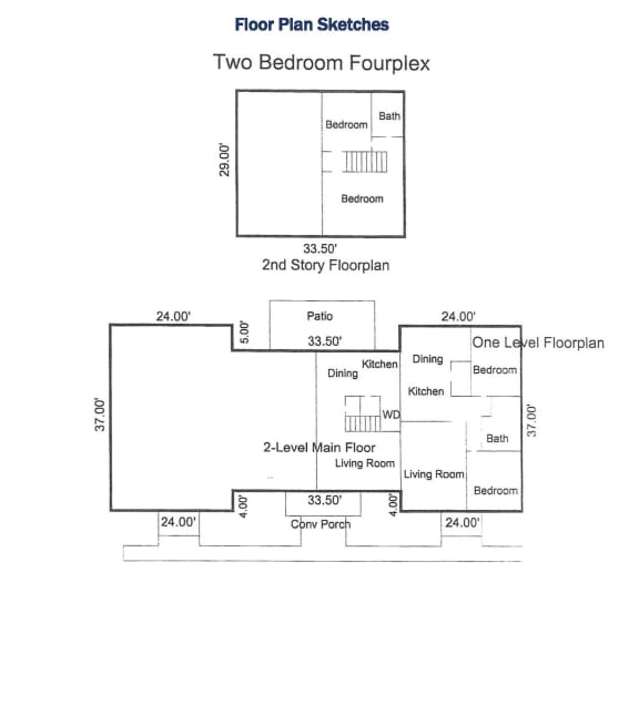 the schematic diagram of bedroom floor plans with dimensions