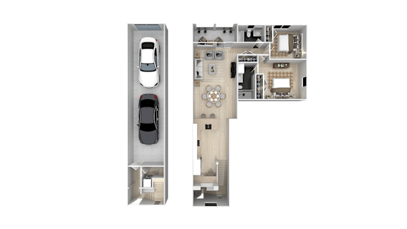 Floor Plan  Floor Plan 4 at The Vines at Riverpark, LLC, Oxnard
