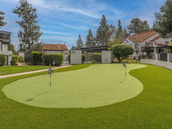 Large Golf Course at The Resort at Encinitas Luxury Apartment Homes, California