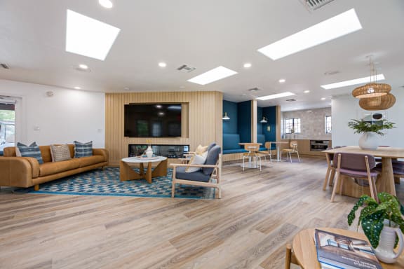Resident Clubhouse at The Resort at Encinitas Luxury Apartment Homes, California