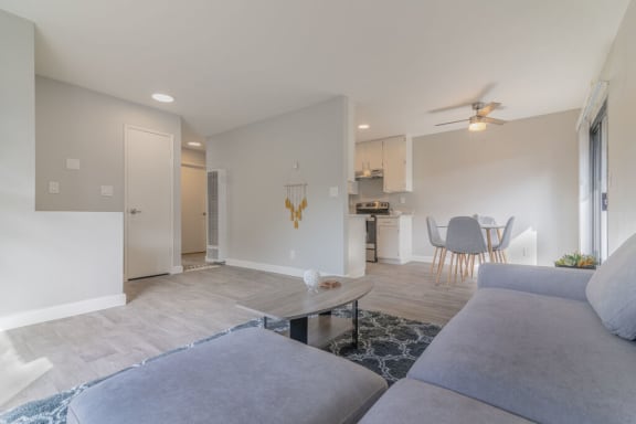 Warm And Inviting Living Room at The Gates at the Marina Apartments, Marina, CA, 93933