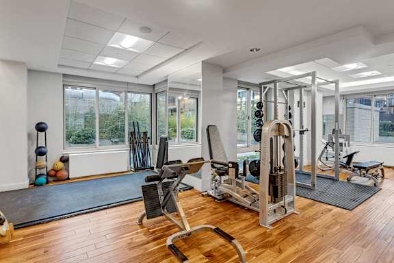 Workout Area at MARC Apartments, New York, 10019