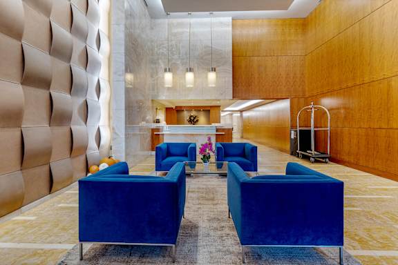 Main Lobby at MARC Apartments, New York, NY