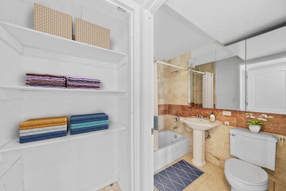 Modern Bathroom at MARC Apartments, New York, 10019