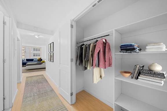 Walk-in Closet at MARC Apartments, New York
