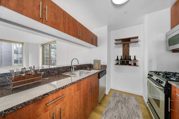 Gourmet Kitchen at MARC Apartments, New York, New York
