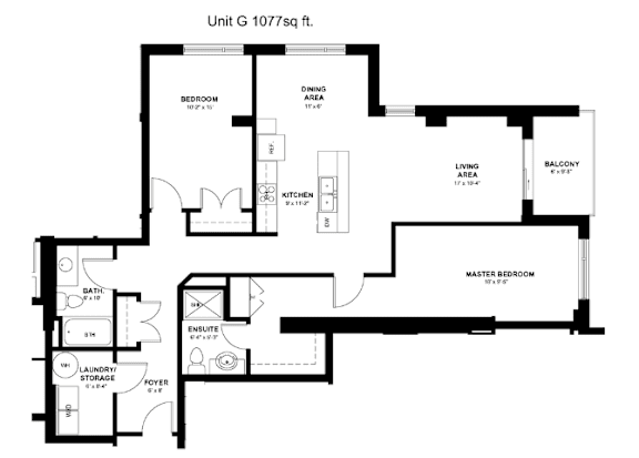 the floor plan of the residence
