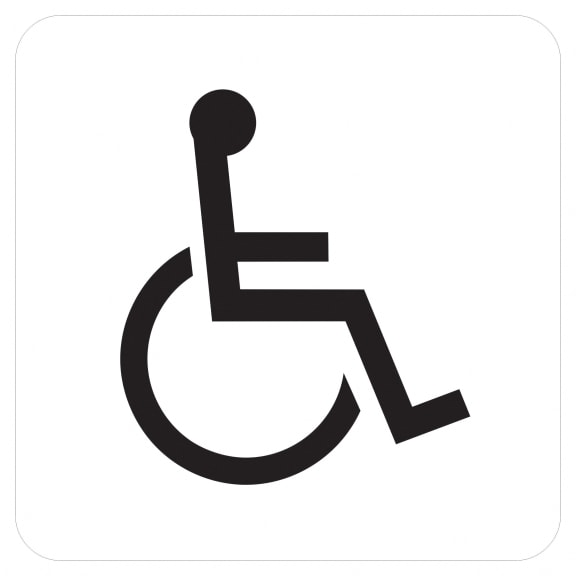 wheelchair accessible icon