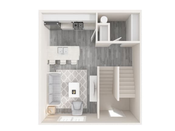 Main Floor with Kitchen