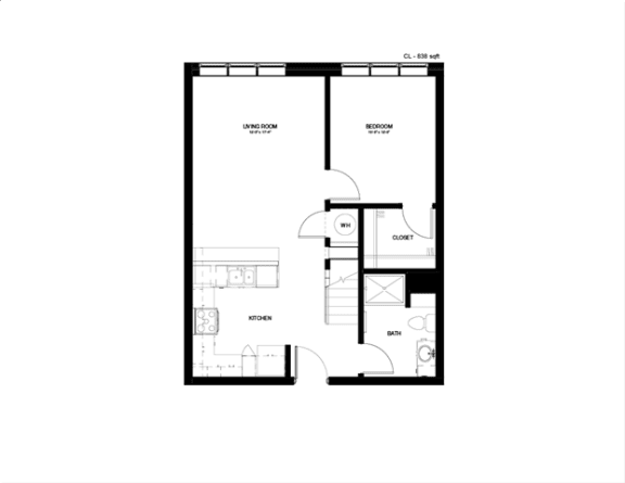 a diagram of a floor plan of a building