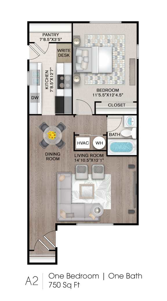 a1 floor plan  the residences at
