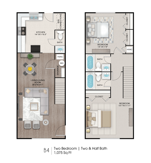 two bedroom floor plan the residences at sawmill estates apartments in