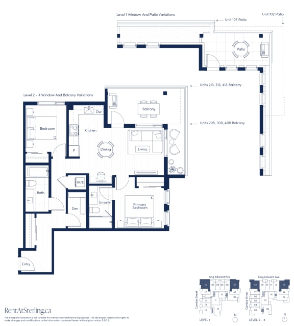 the floor plan of the residence