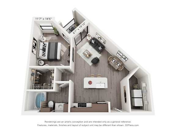 A3 Floor Plan at Arden at Corinth, Texas, 76210