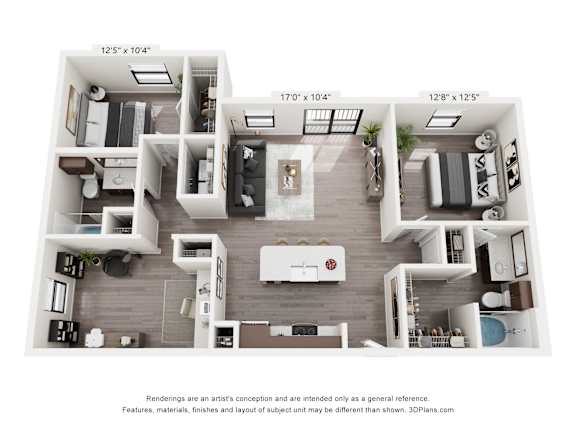 C1 Floor Plan at Arden at Corinth, Corinth, 76210