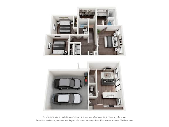 C2 Floor Plan at Arden at Corinth, Corinth Texas