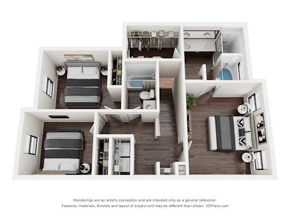 C2 Townhome - 1,221 sqft at Corinth, Corinth, TX