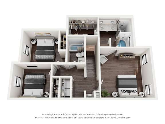 C3 Townhome - 1,320 sqft at Corinth, Corinth, TX