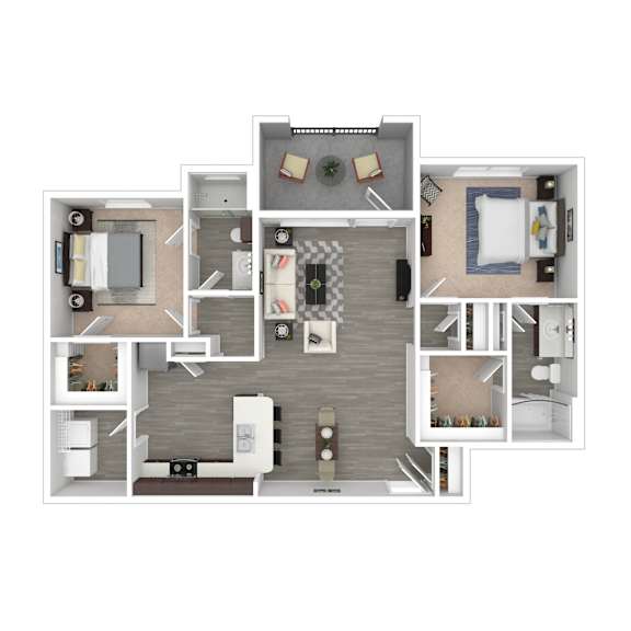 Floor Plan  A8 Floor Plan at 901 Rendon, Burleson, 76028