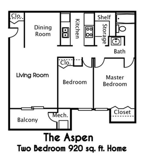a floor plan of a house with a bedroom and a living room