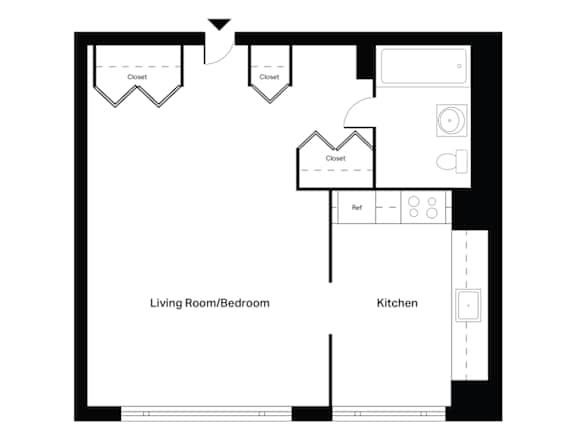 Studio apartment