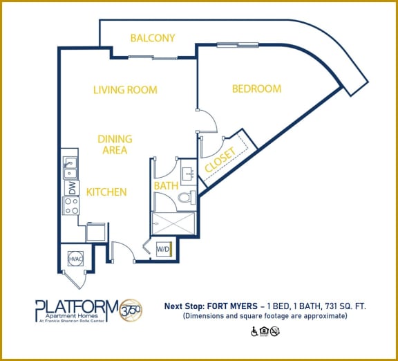 1 Bedroom Apartment