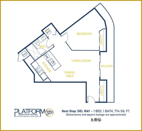 a floor plan of the flats at shady grove
