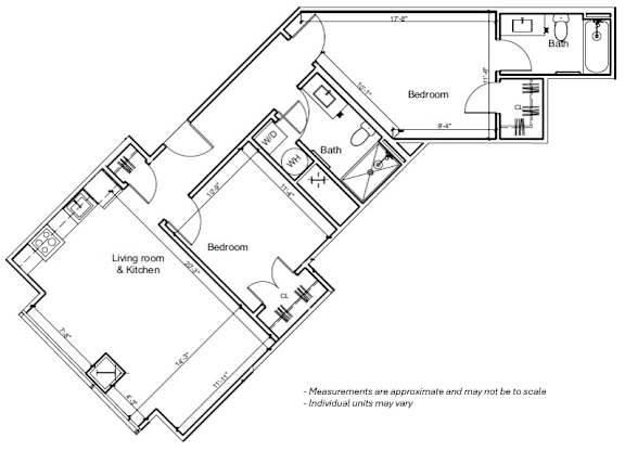2D v03 at 7 West 7th Apartments, Ohio, 45202