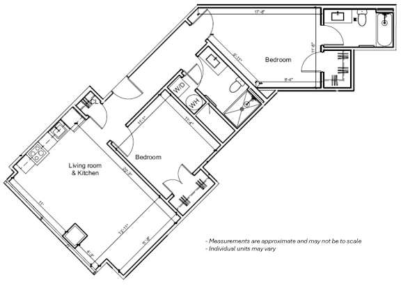 2D v04 at 7 West 7th Apartments, Cincinnati, OH 45202