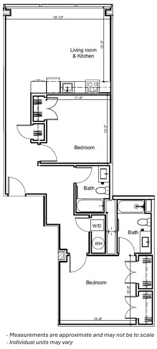 2E v04  at 7 West 7th Apartments, Cincinnati Ohio