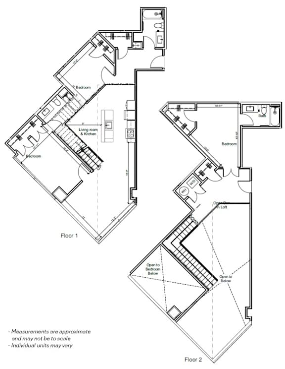 3A v01  at 7 West 7th Apartments, Ohio, 45202