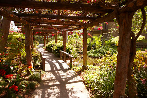 Walkway at The Aspens South Coast, South Coast Metro, CA 92504