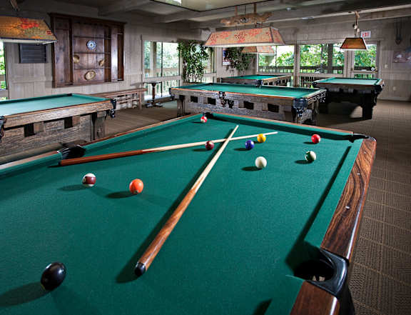 Billiards Table at The Aspens South Coast, California