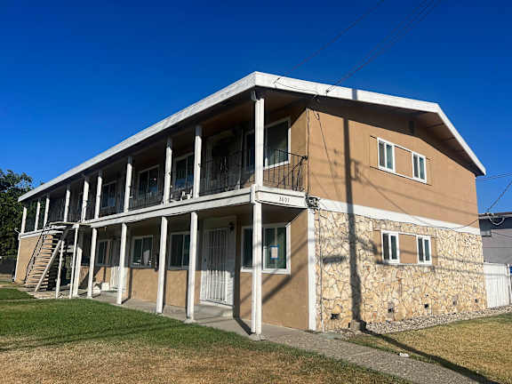 the building in which the apartment is located