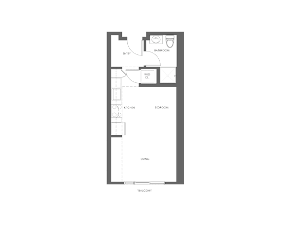 a floor plan of a house with a loft