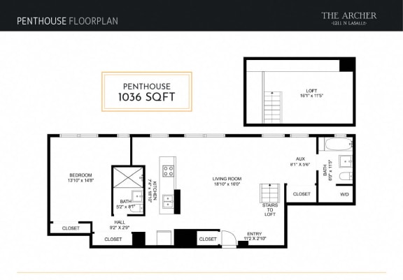 the floor plan of the apartment