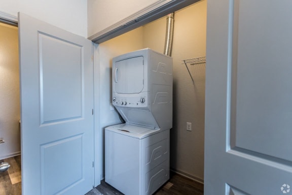 our apartments have a laundry room with a washer and dryer at The Venue at 109 Apartments , Tennessee