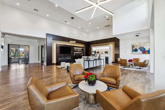 Lounge Area at Platinum Castle Hills, Lewisville, Texas