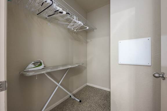 Clothes Ironing Station at Spring Creek Apartments, Crestview, FL, 32536