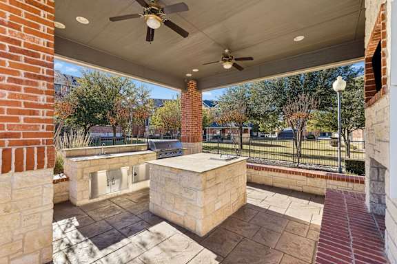 Apartment Patio at Platinum Castle Hills, Lewisville