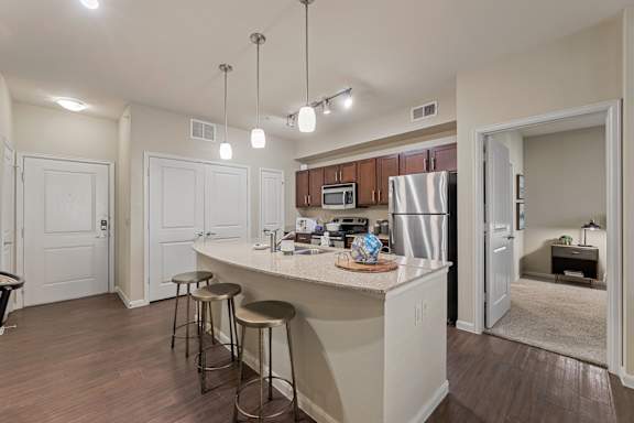 Open Kitchen at Platinum Castle Hills, Texas, 75056