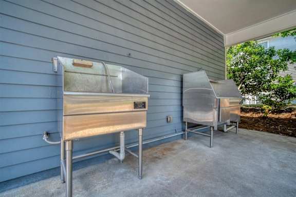 Pet wash at Cypress River, South Carolina, 29456
